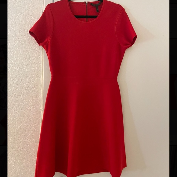 BCBG Skater Dress with Back Cut-out - Picture 3 of 7